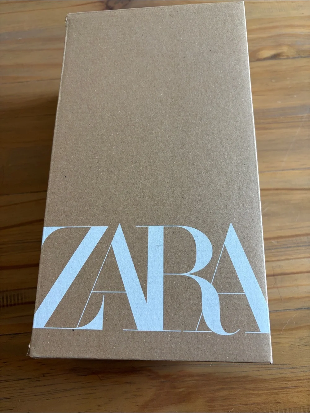 ZARA White Leather Buckle Strap Flat Sandals - Picture 6 of 6